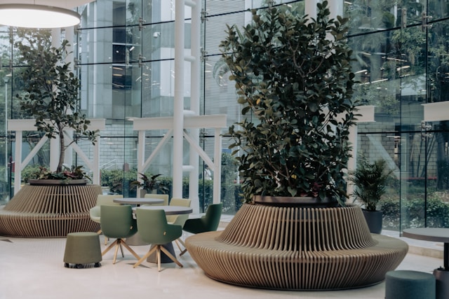 Elegant office workspace